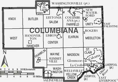 Ohio Genealogy Express Columbiana Co Ohio